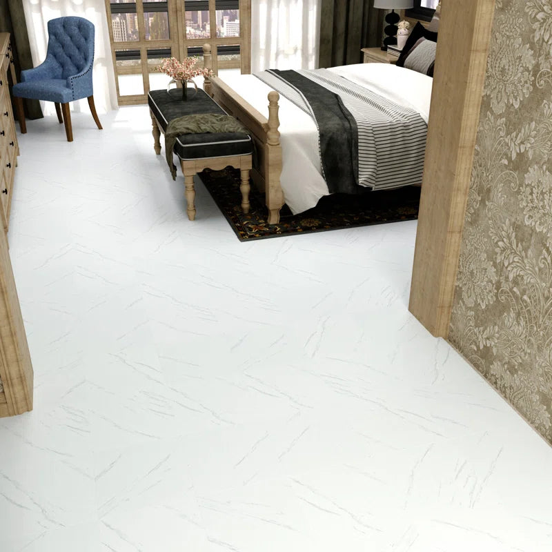 Peel and Stick Vinyl Floor Tiles - 36 Sq. Ft. - 12x12 Inches