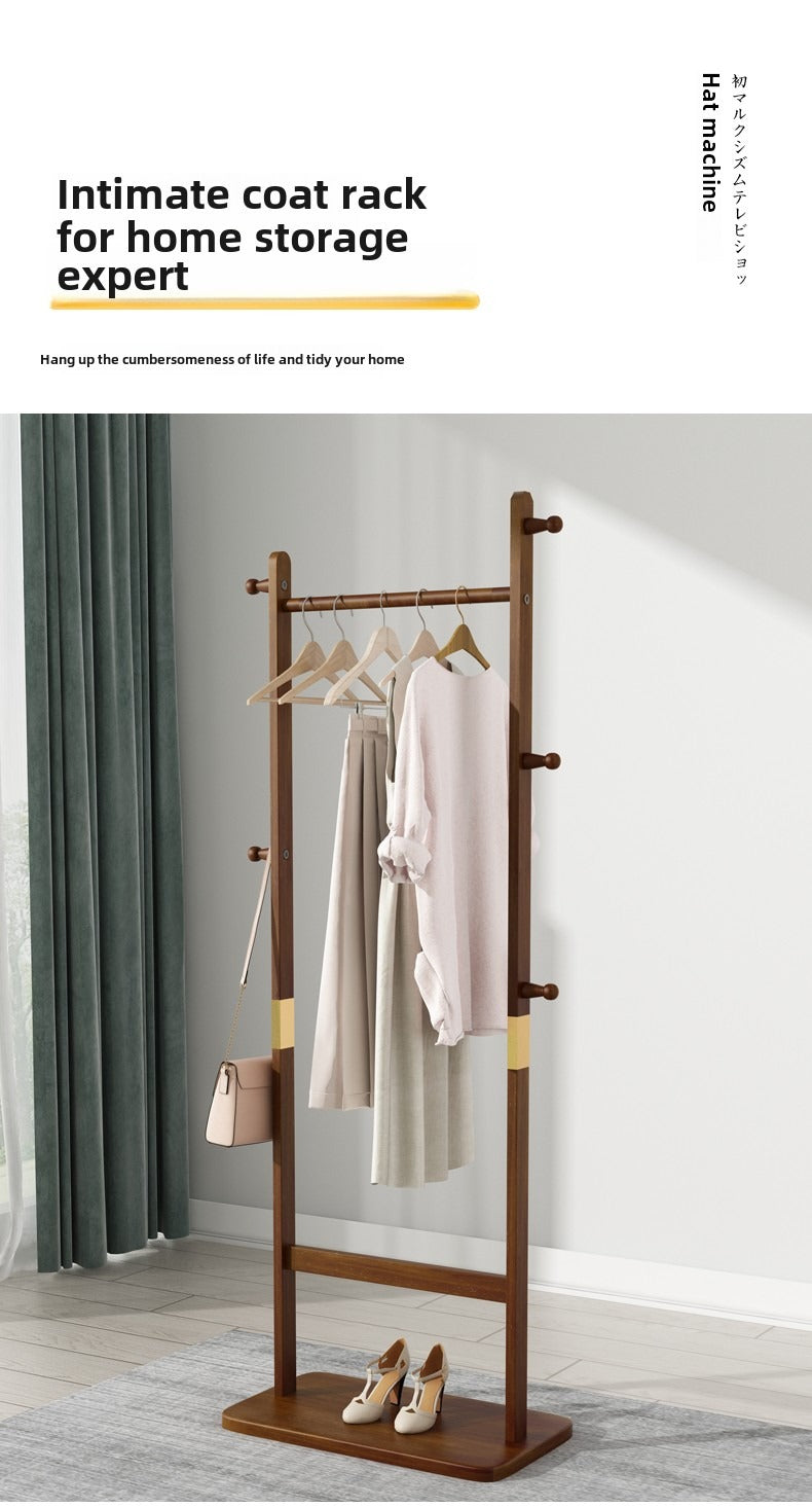 Coat Racks Solid Wood Hanger 23.6x 11x71in Environmental Protection
