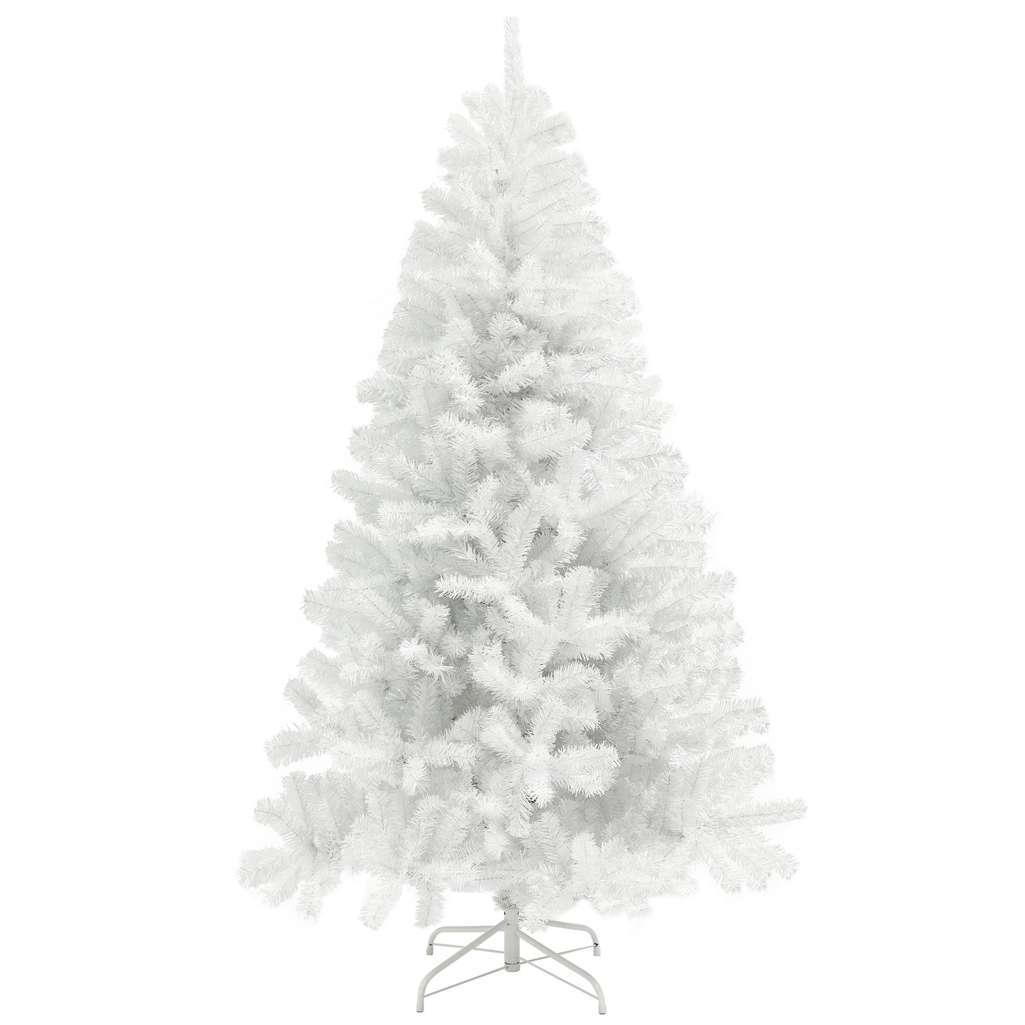 9ft Unlit Artificial White Christmas Tree with 2132 Branch Tips