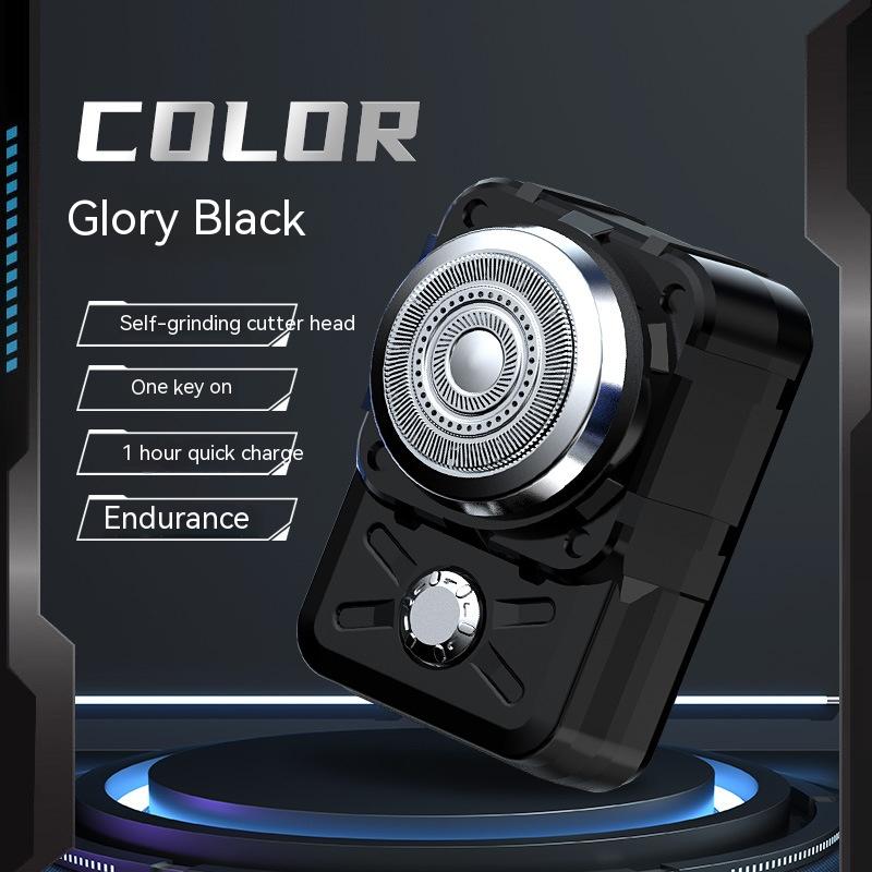 Mini Men's USB Rechargeable Electric Shaver with Multiple Colors
