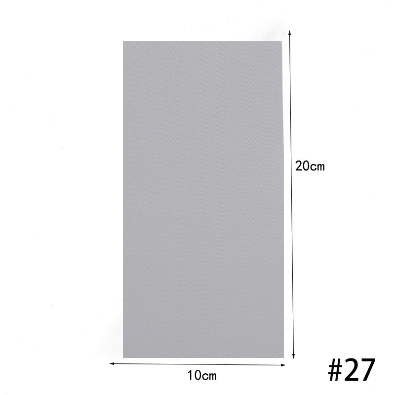 Self-Adhesive Cloth Patch Kit for Jackets Raincoats Tents & Umbrellas - 34 Colors 20x10cm