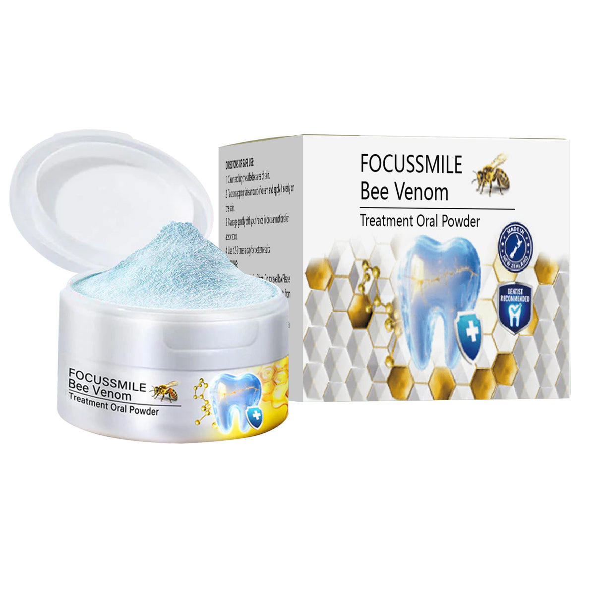 Enzyme Dazzling White Toothpowder Bright Teeth Cleaning