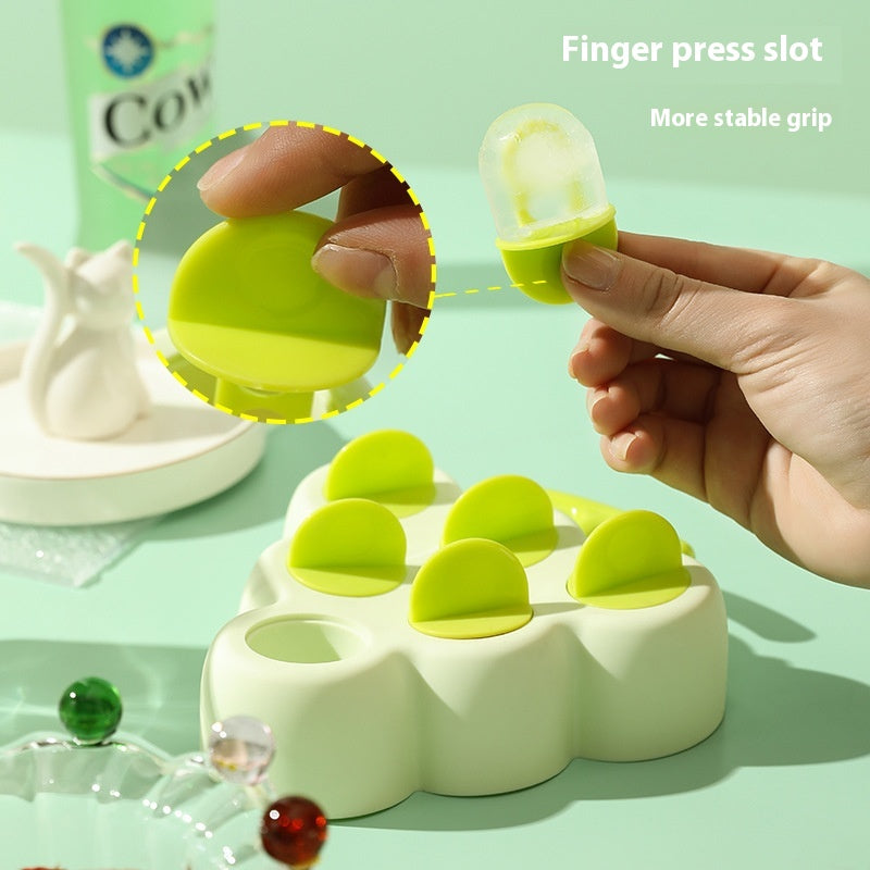 Silicone Ice Cream Mold for Homemade Frozen Desserts - Food Grade