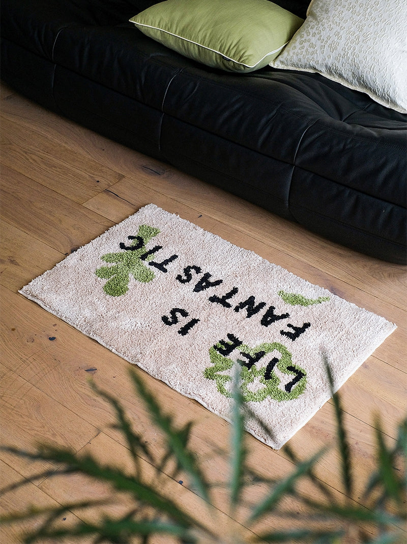 Washable Door Mat for Foot Traffic - Anti-Slip Carpet for Foyer