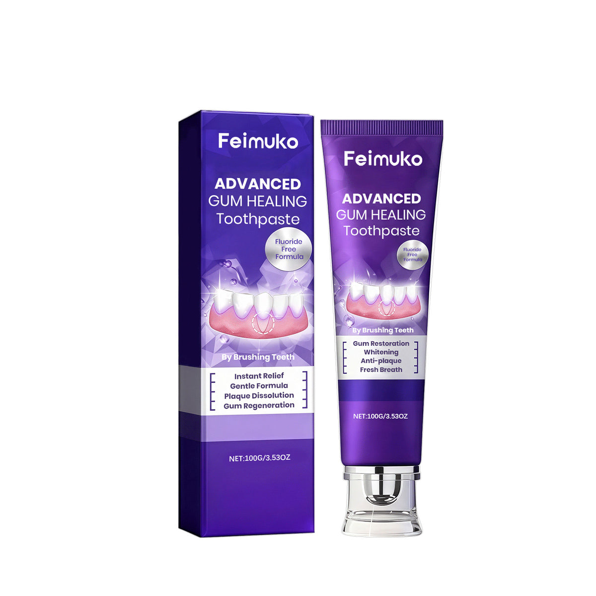 Whitening Toothpaste 100g – Mint Flavor