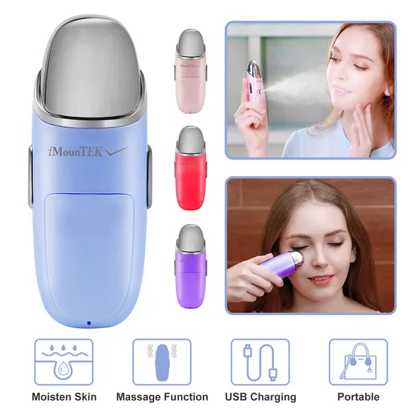 Nano Facial Mister - Portable Cool Mist Sprayer for Skin Hydration