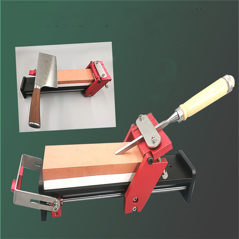 Manual Knife Sharpener with Angle Setting Tool for Kitchen Knives