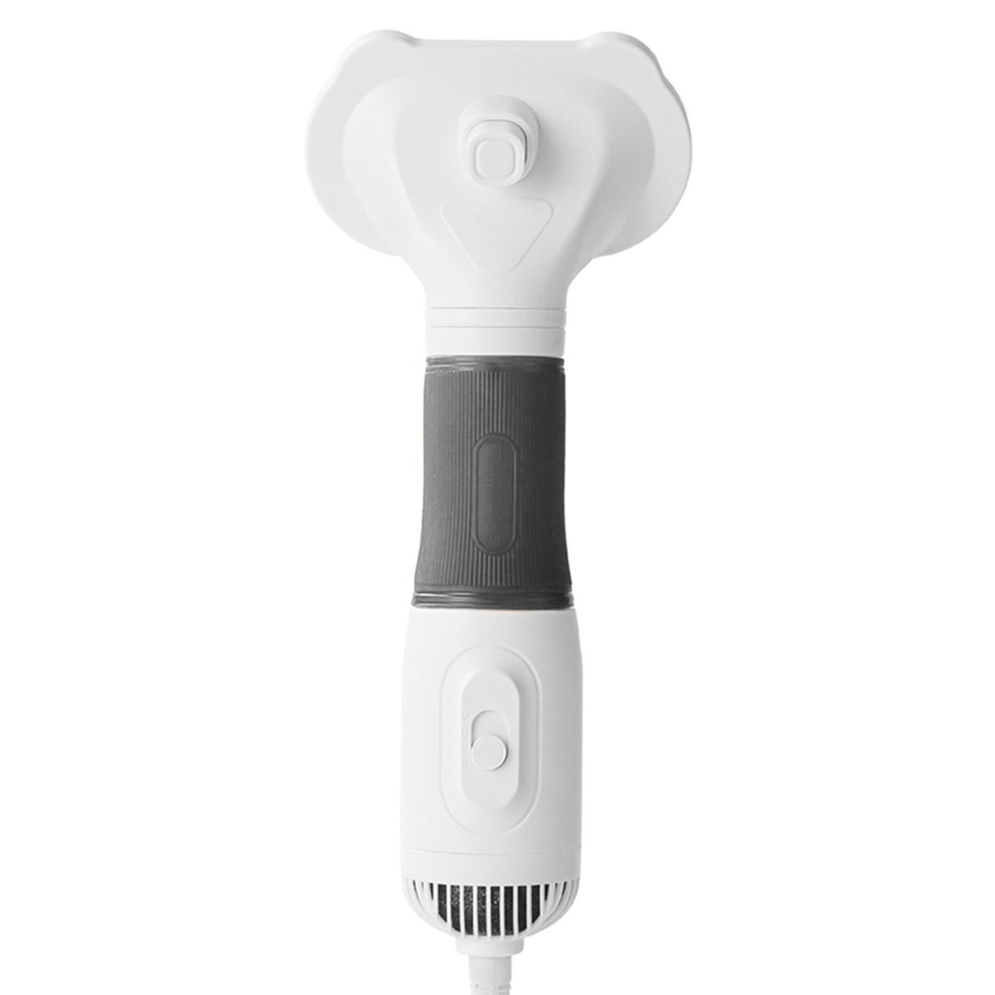 Pet Hair Dryer with Slicker Brush 600W Low Noise 3-Temperature Grooming Tool for Dogs and Cats