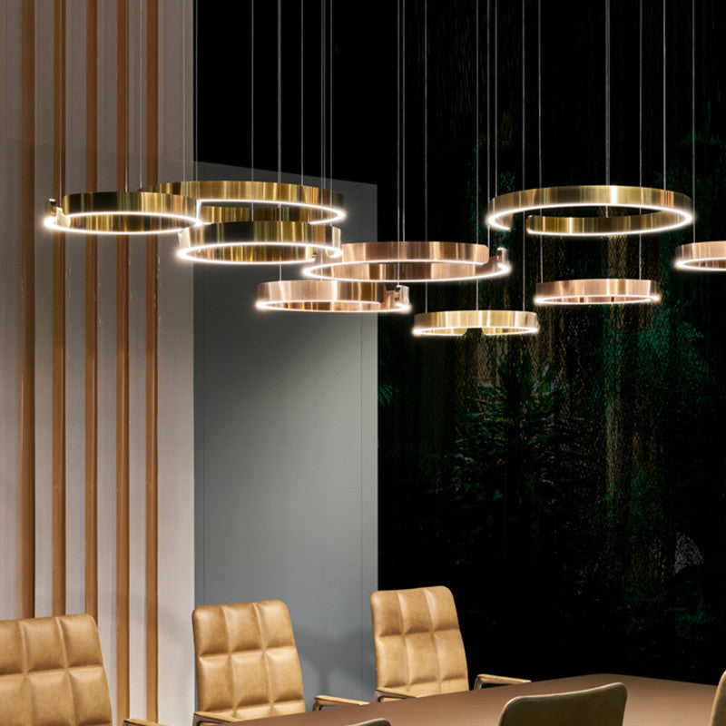 LED Full Spectrum Pendant Light for Dining Room - Modern Light Luxury Design