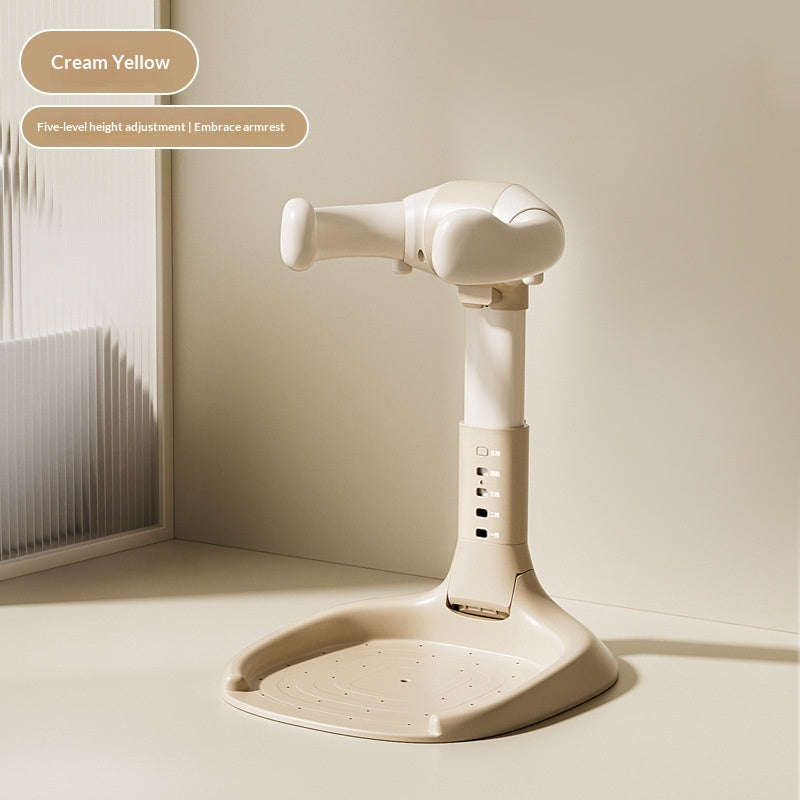 Adjustable Baby Bath Seat Standing Bath Stand No Assembly Non-Slip for Home Use