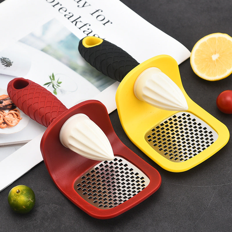 Two-In-One Manual Juicer Stainless Steel Kitchen Tool - Multiple Colors