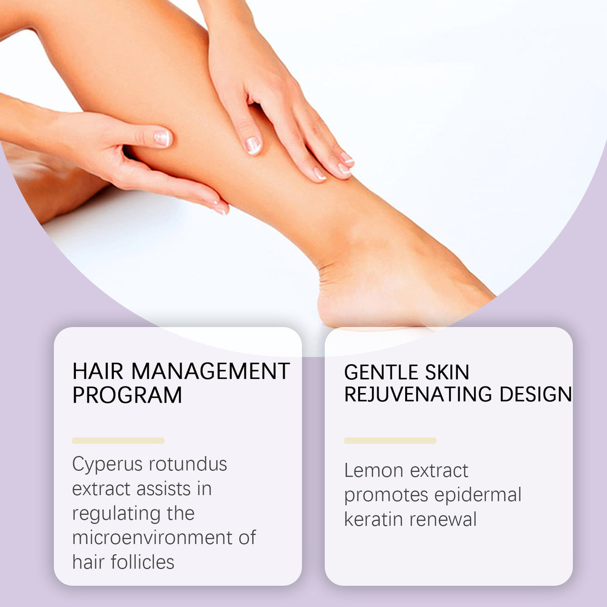 Fragrant Hair Removal Treatment Oil Softening