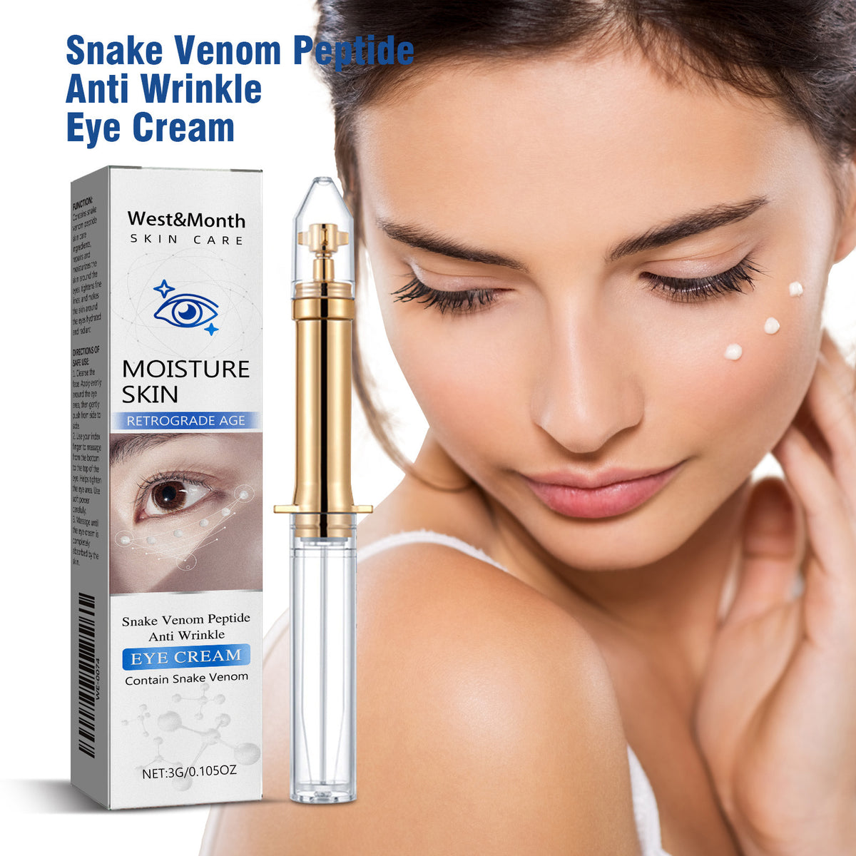 Eye Cream Gently Hydrates & Nourishes Delicate Skin - 3g