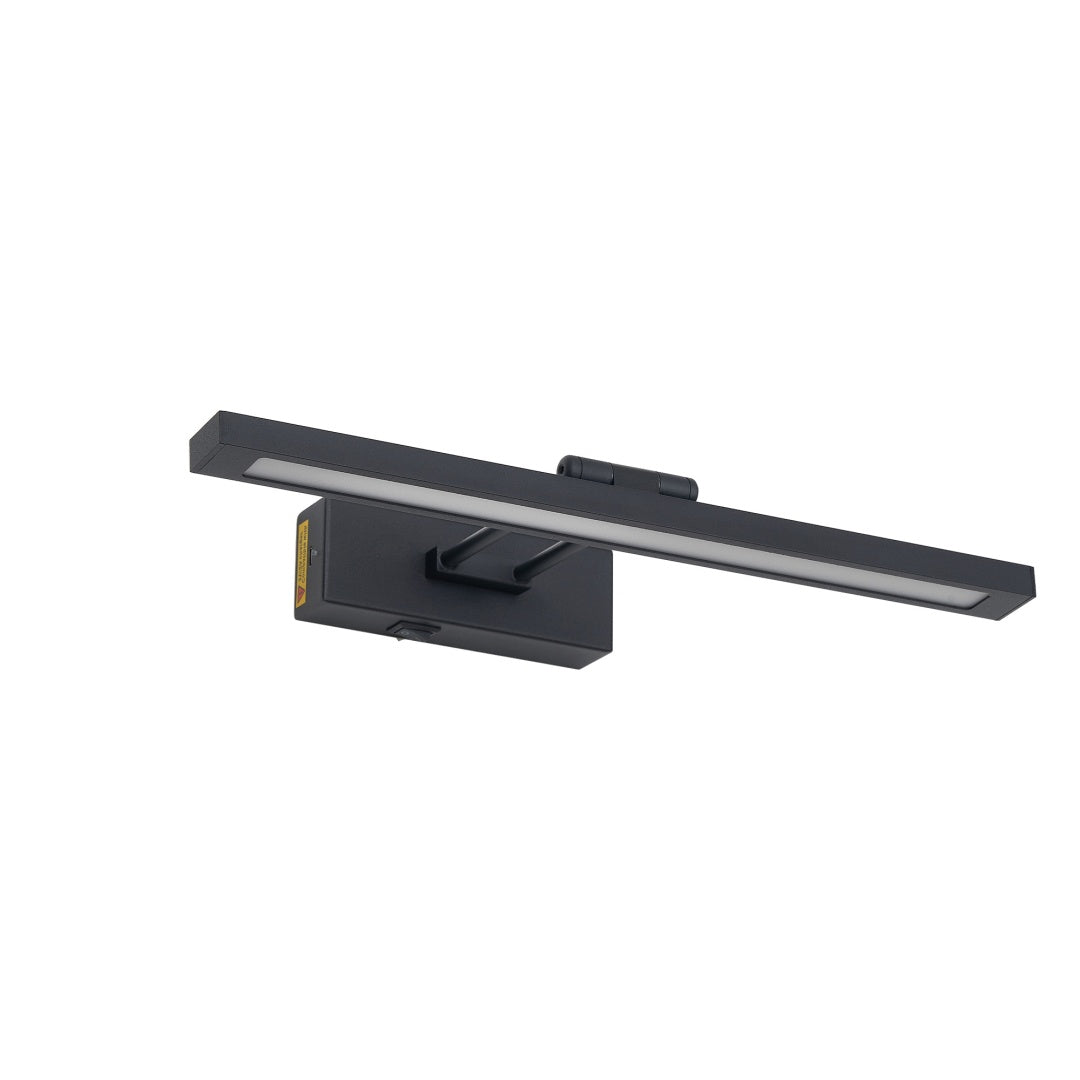 Battery Operated Picture Light with Remote - 16in Adjustable Art Light