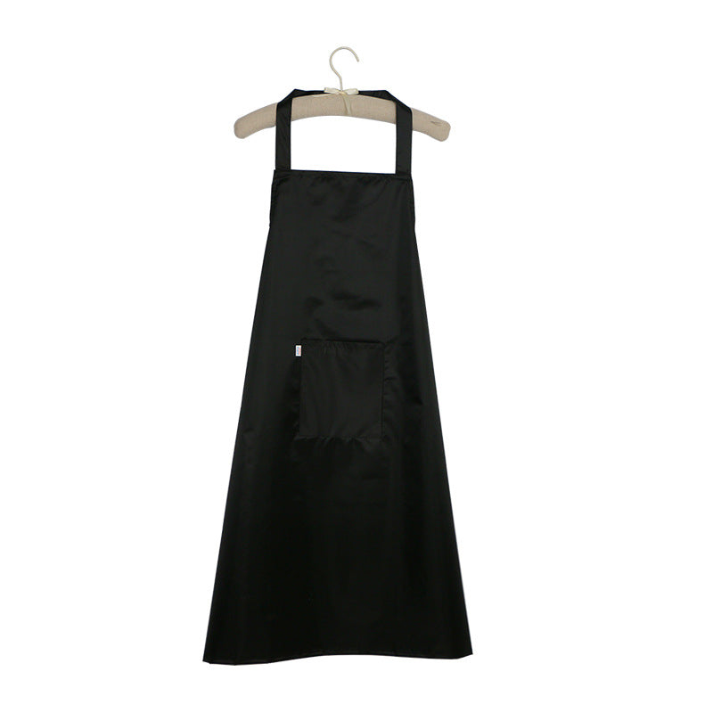 Waterproof Chef Overalls with Oil-Proof Solid Color Waterproof Material for Kitchen Cooking