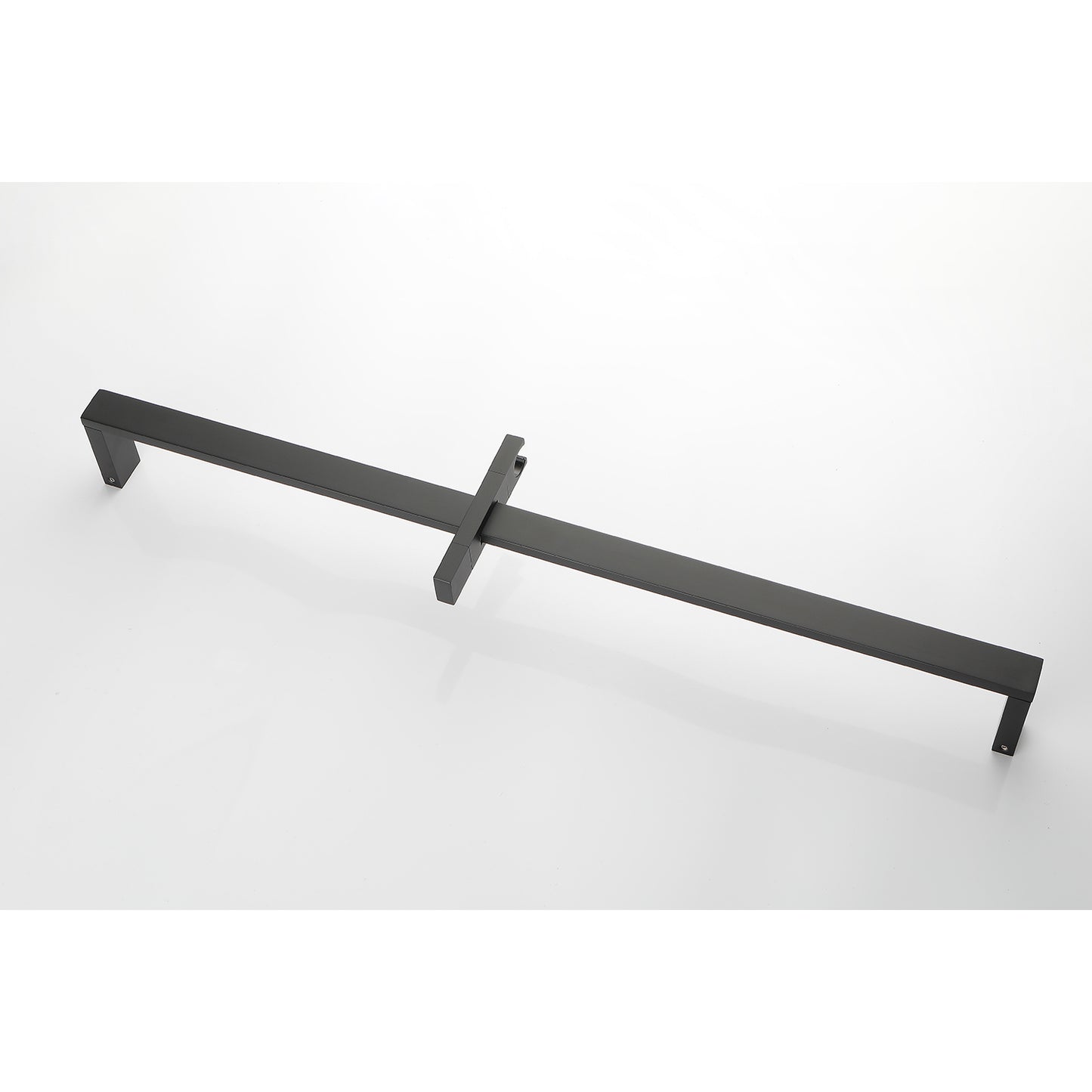Matte Black Handheld Shower with 28-Inch Slide Bar & 59-Inch Hose