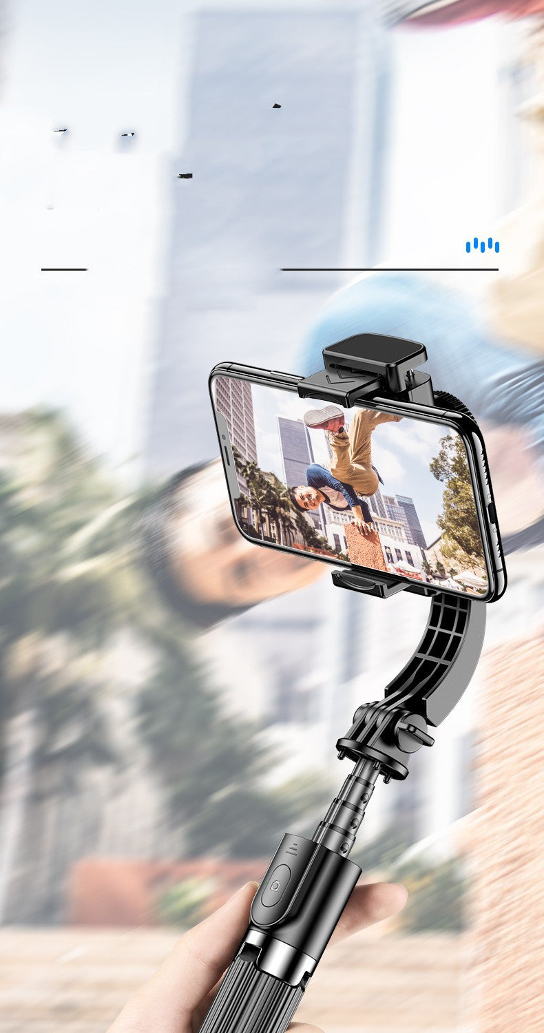 Selfie Stick Tripod with Gyroscope Support for iPhone and Android - Black & USB