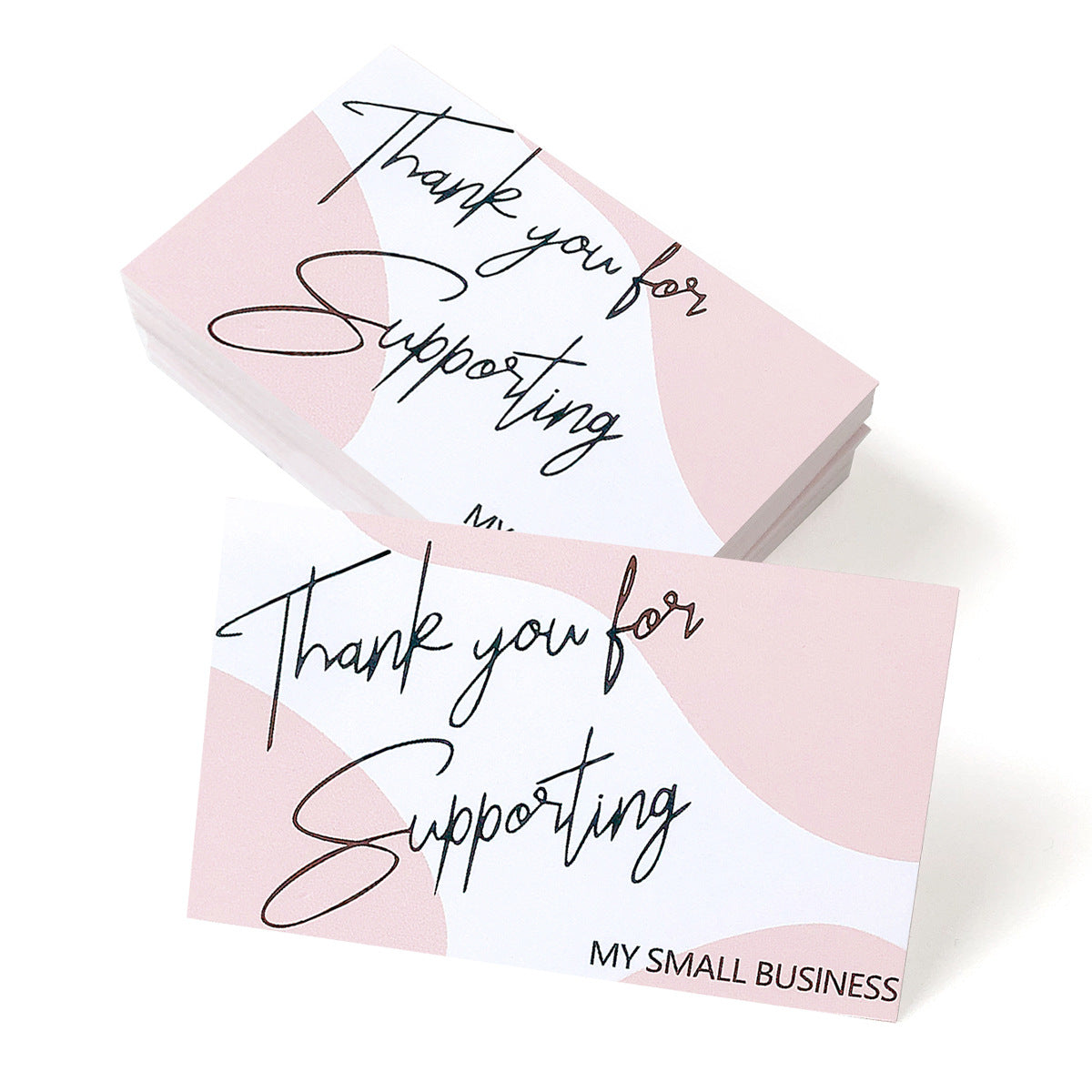 Thank You Greeting Cards Set for Weddings Parties & Holidays - 50 Pack