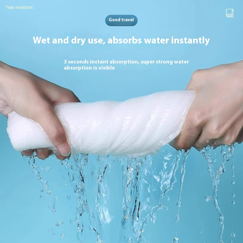 Disposable Bath Towels Set for Travel Thickened Soft 70x140cm Multiple Quantities