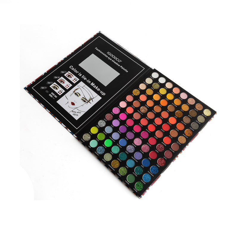 88 Colors Eye Shadow Palette - Pearlescent Matte & Shimmer Makeup Set