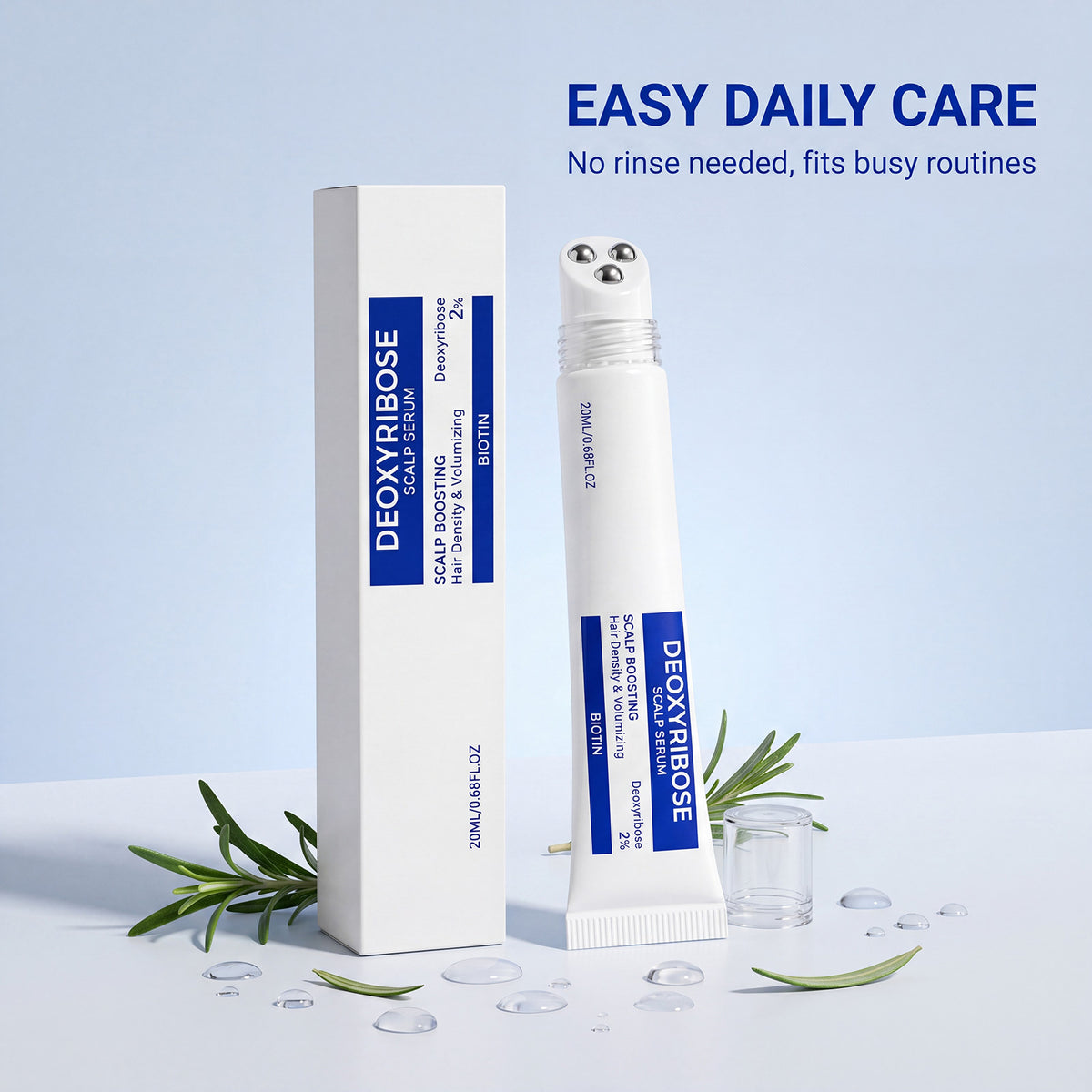 Hair Scalp Essence Serum with Roller Applicator 20ml