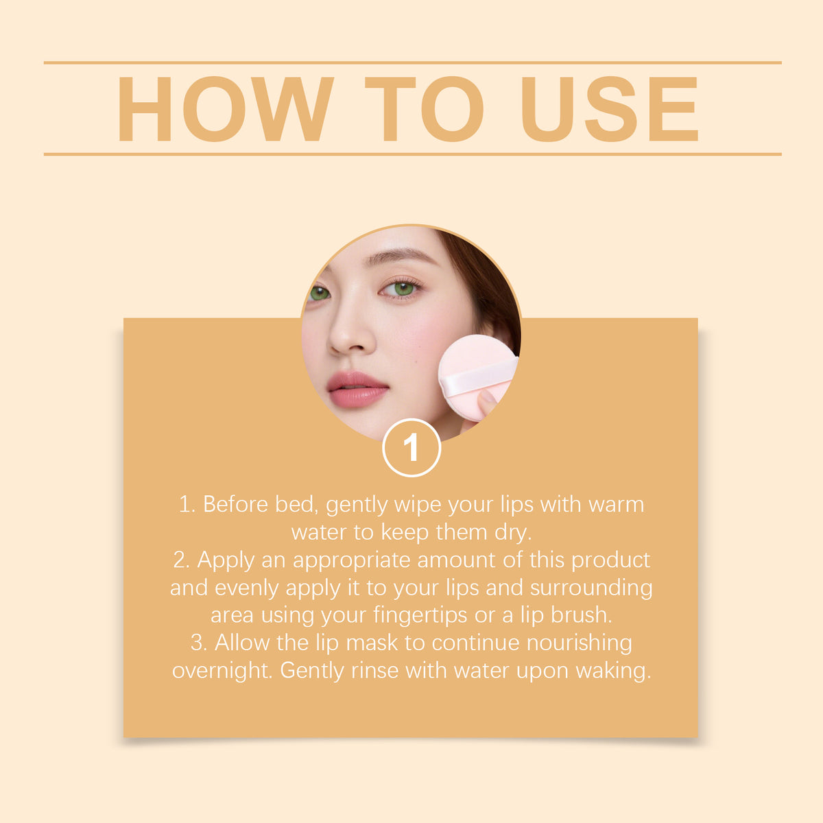 Collagen Lip Mask - Nourishing Night Treatment, 60g