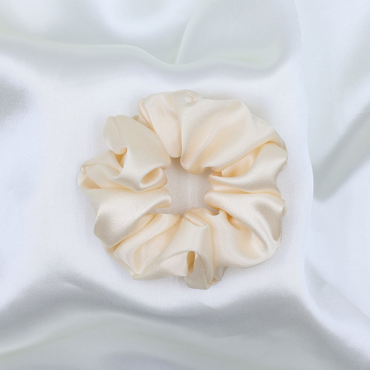 Mulberry Silk Hair Scrunchie for Buns & Ponytails