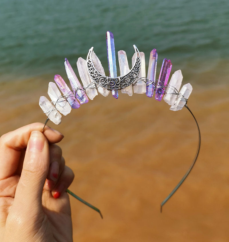 Witch Moon Crystal Headband