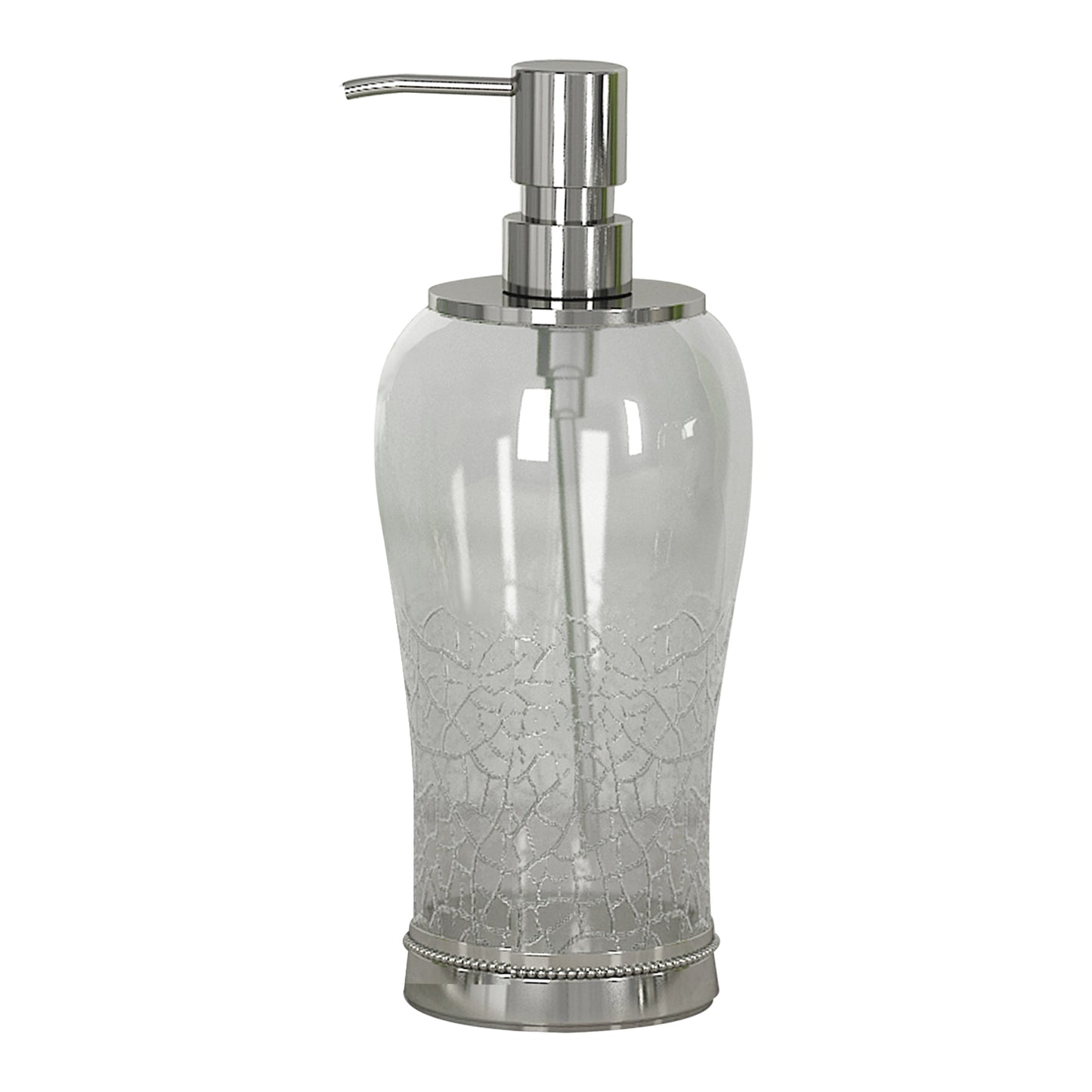 Glass Liquid Soap Dispenser Pump Bottle Bathroom Vanity & Kitchen