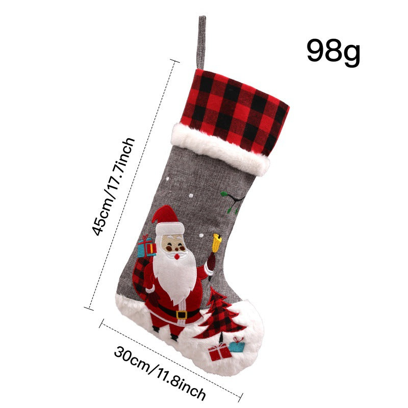 Christmas Checkered Socks for Kids - Holiday Gift, Multiple Colors