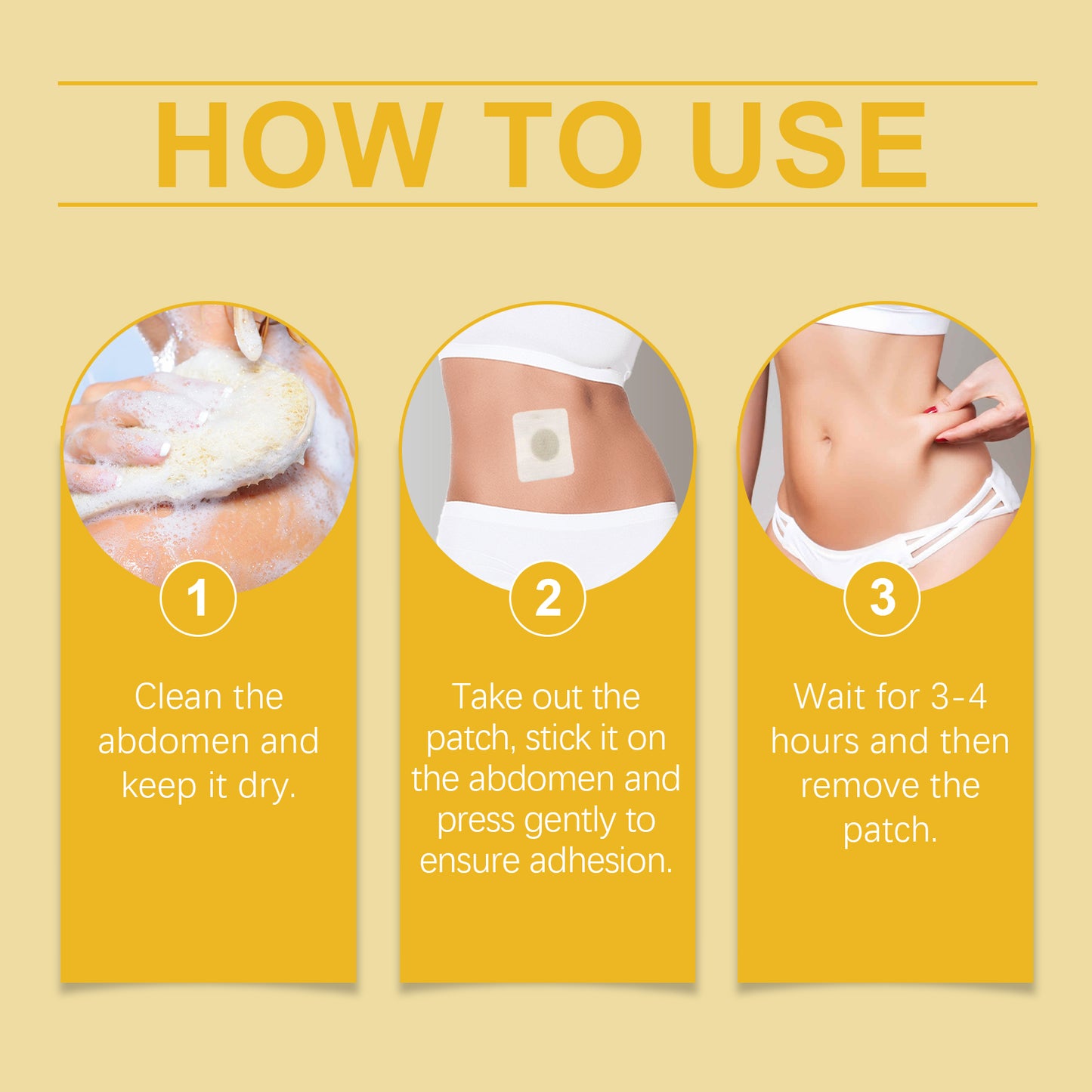 Bee Venom Body Shaping Patches - 7 Piece Firming & Skin Toning Set