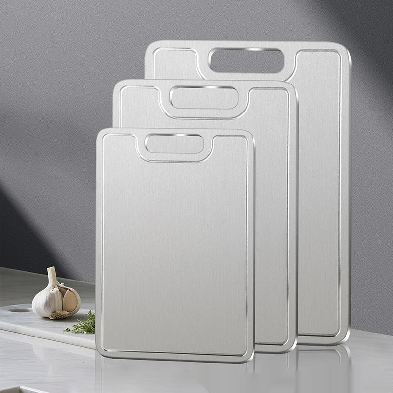 Titanium Double-Sided Cutting Board - Antibacterial Mold-Resistant Kitchen Tool