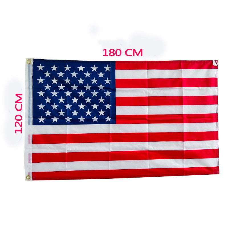 4x6 FT USA Flag - Durable Polyester Outdoor Decor with Grommets