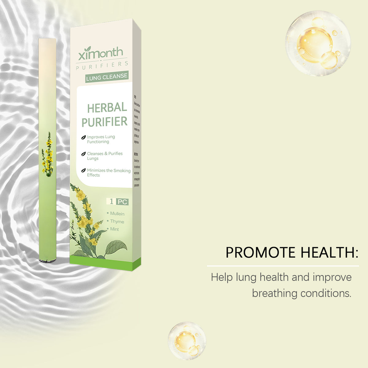 Breathing Relaxation Stick - Herbal Respiratory Care