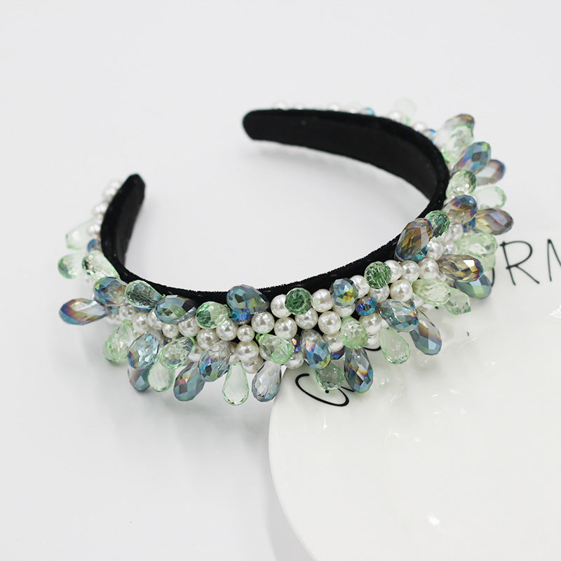 Plaid Acrylic Headband – Fashion Style