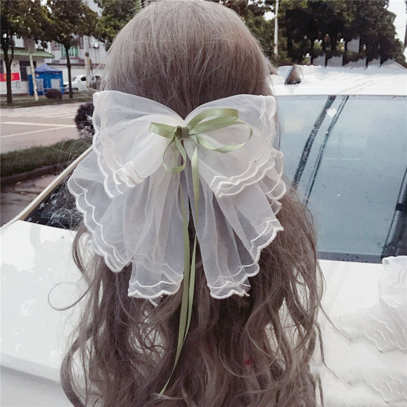 Sweet Bow Hair Clip Ponytail Hairpin - Multiple Styles