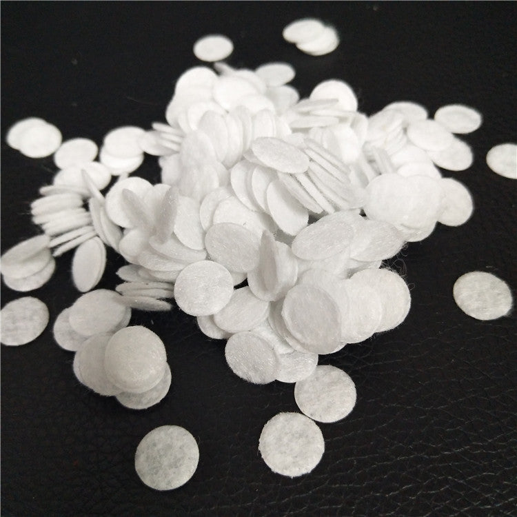 Filter Cotton - White, 1mm Thickness, Pack of 40-50 Pieces