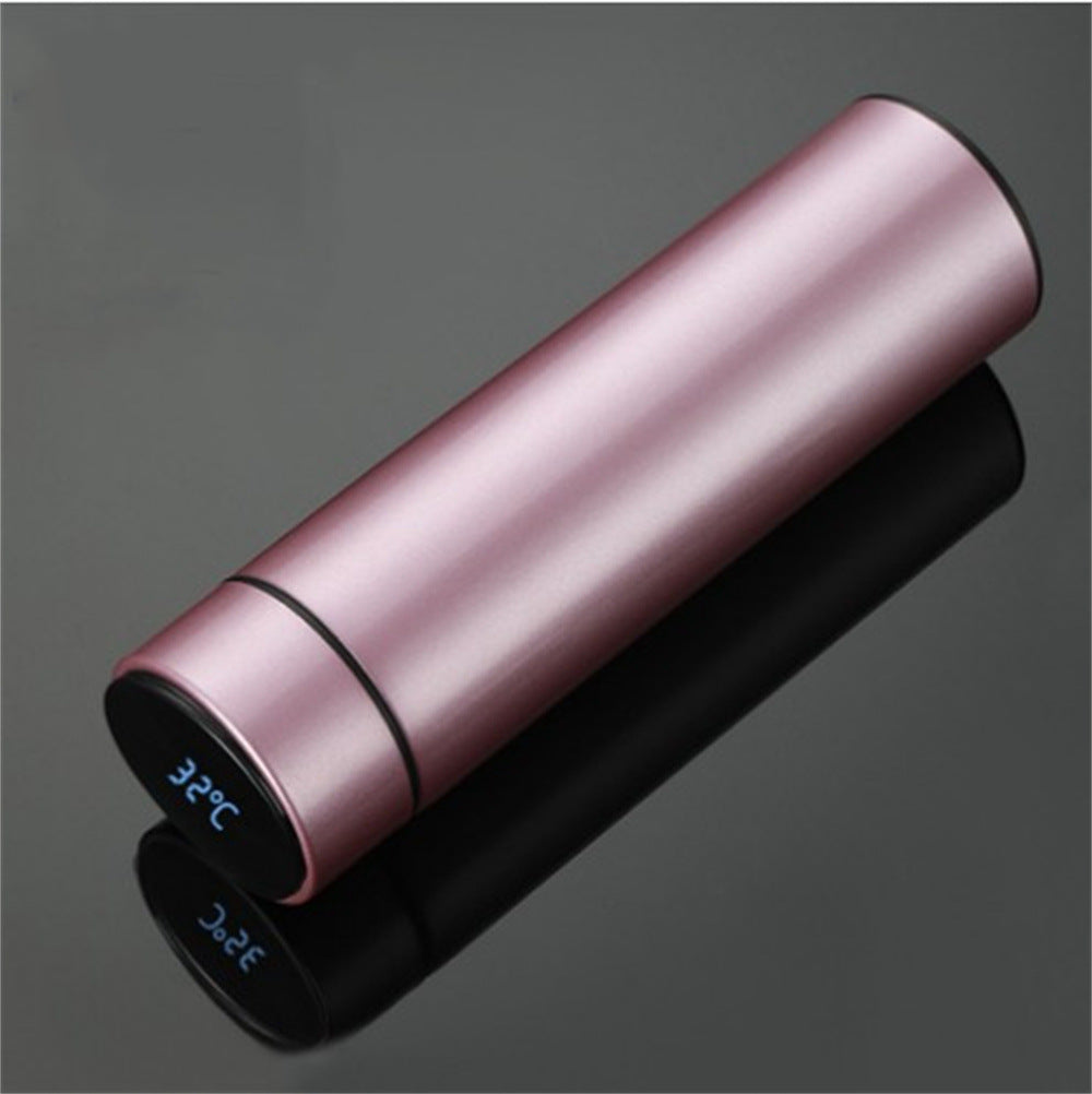 Digital Temperature Display Insulated Travel Mug - 450ML, Touch Control