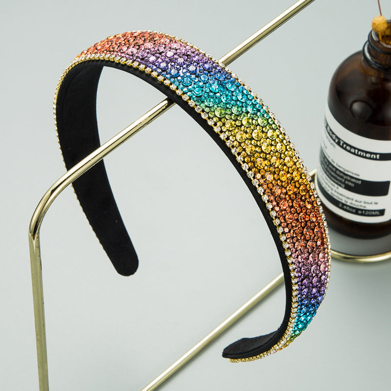 Women's Rhinestone Hair Band Headband