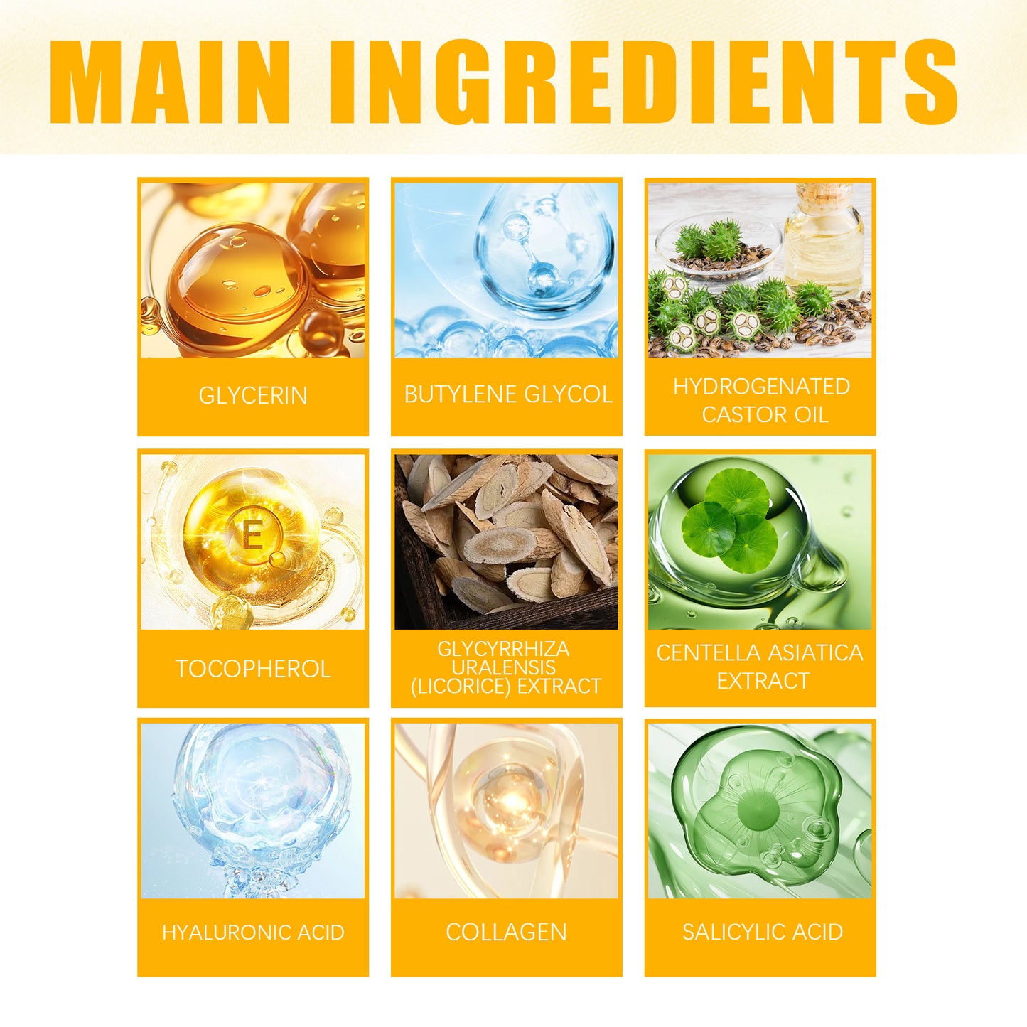 Yellow Exfoliating Oil for Body - Hydrating & Brightening Skin Care 100ml