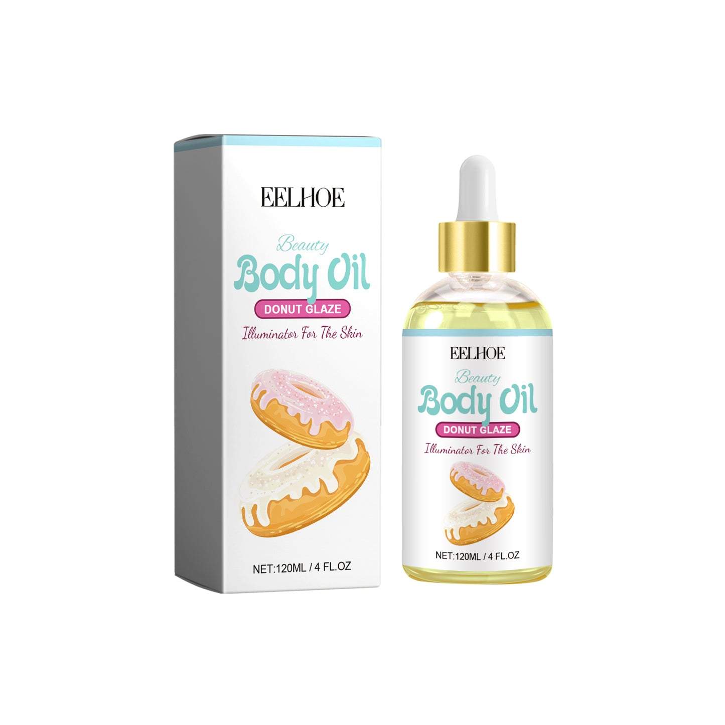 Moisturizing Body Oil for Skin Firming and Muscle Relaxation - 120ml