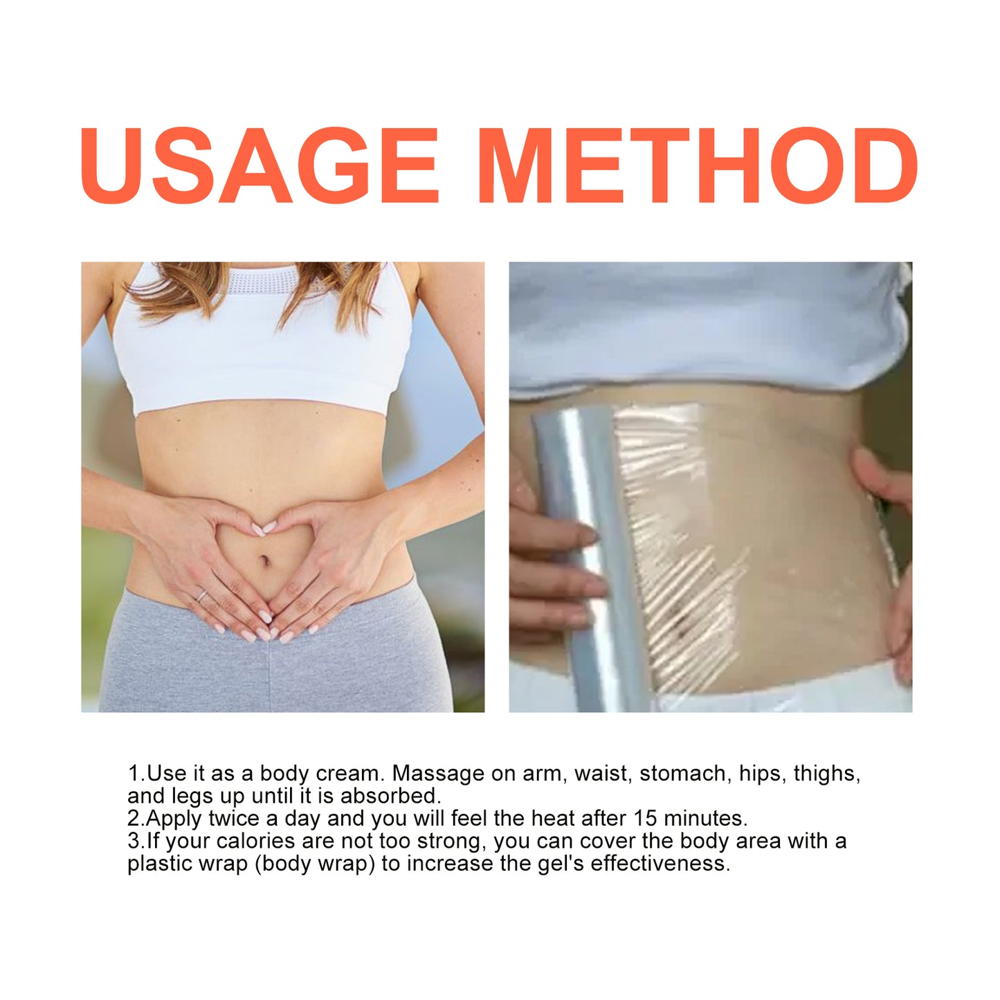 Firming Body Massage Cream with Hyaluronic Acid & Ginger Root - 100g