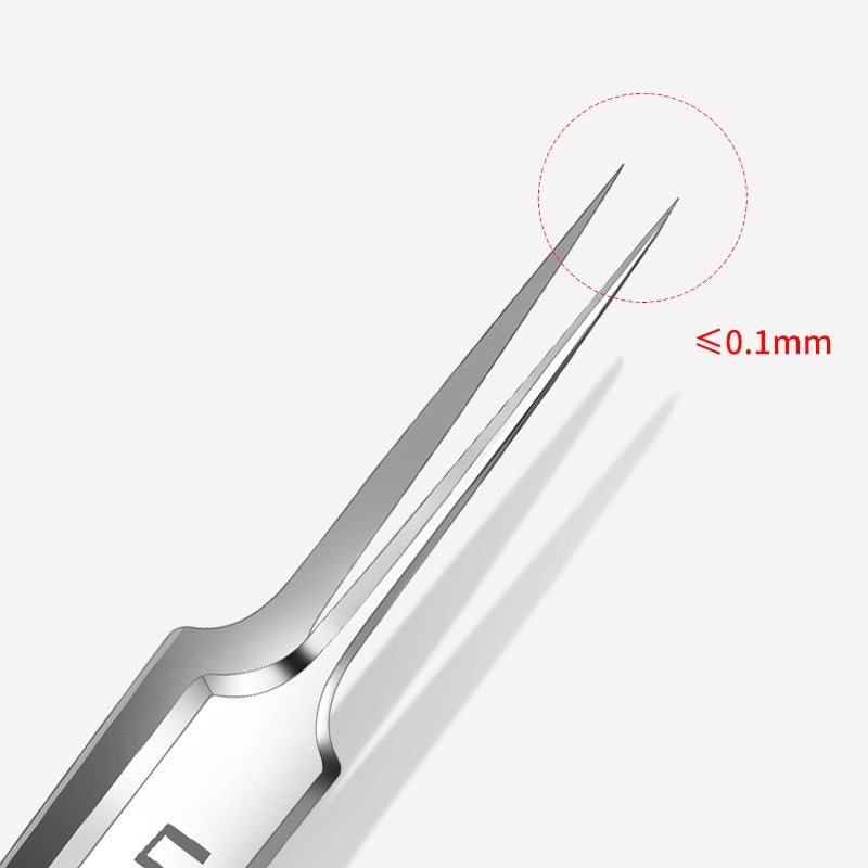 Stainless Steel Tweezers for Blackhead & Splinter Removal