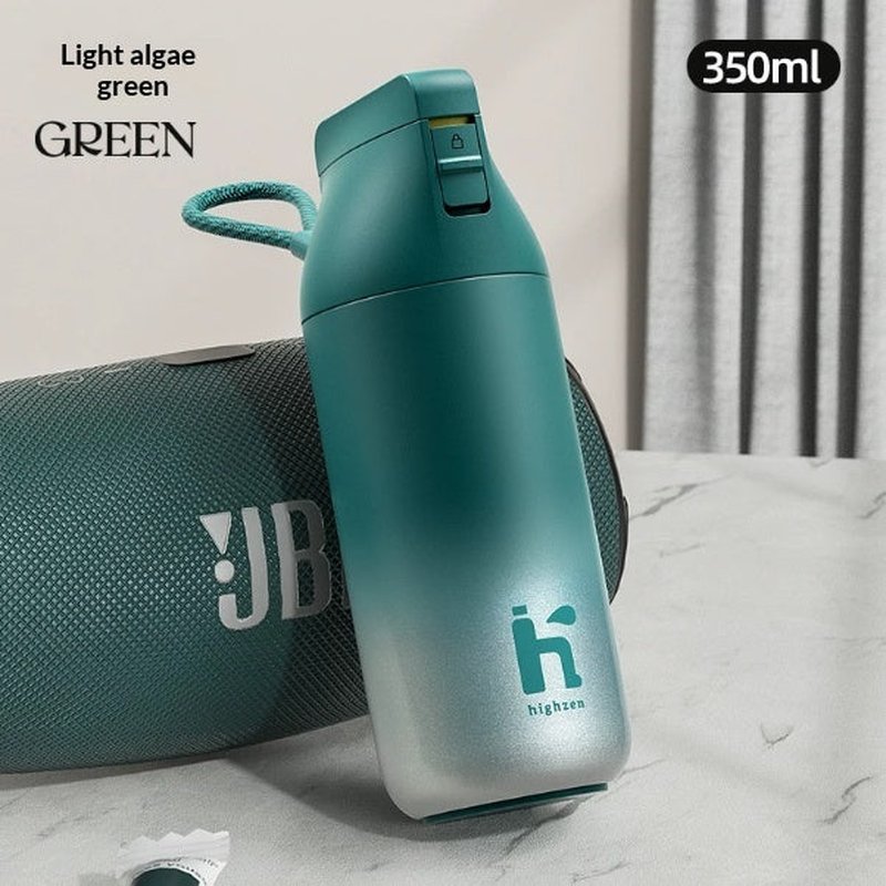 Stainless Steel Sports Water Bottle with Insulation & Leakproof Lid