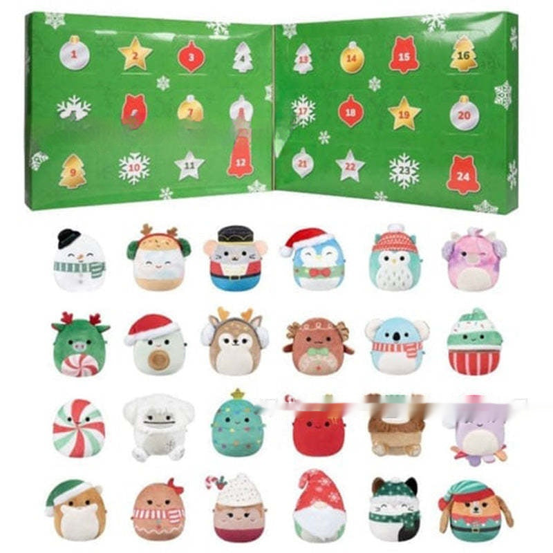 Children's Christmas Calendar Toy with Holiday Box - Kids Educational Play