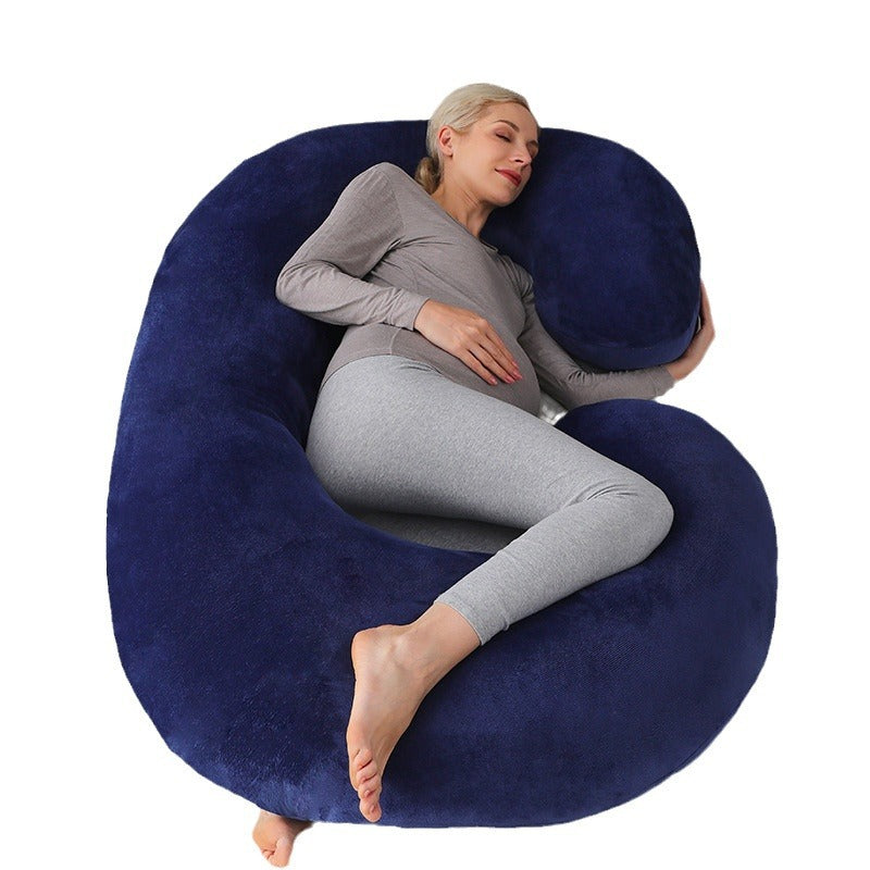 Pregnancy Support Pillow Waist Support Cushion for Side Sleeping - Detachable