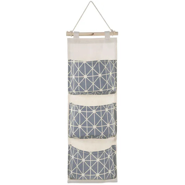 Wall Mounted Storage Bag Door Closet Hanging Organizer Waterproof 3
