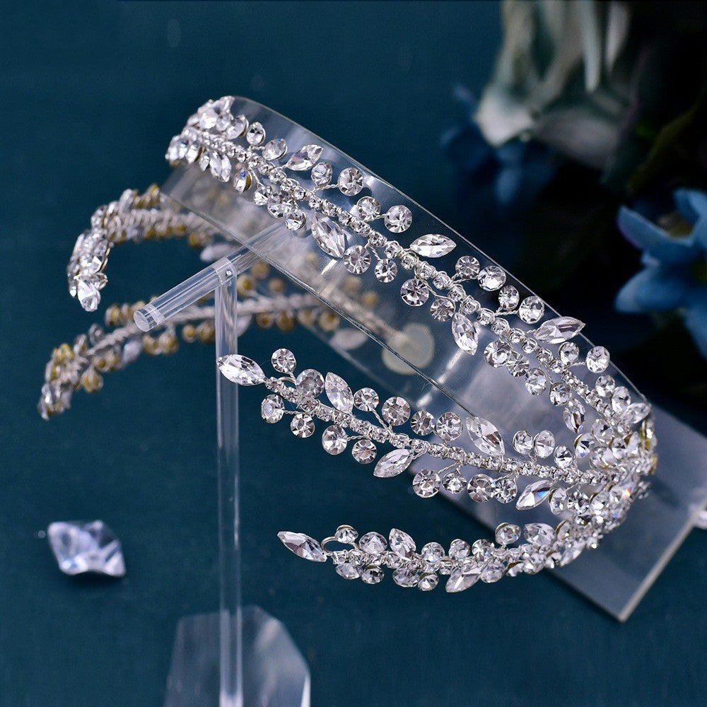 Rhinestone Headband - Handmade Performance Hair Accessory