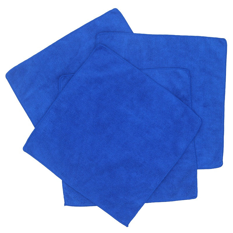 Microfiber Kitchen Cleaning Rags 25x25cm & 30x30cm, Water Absorbent, 5-Piece Set
