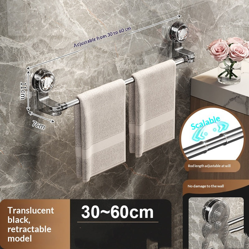 Wall-Mounted Bathroom Slipper Rack No Drilling Needed Storage
